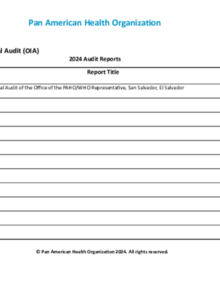 List of OIA Reports 2024