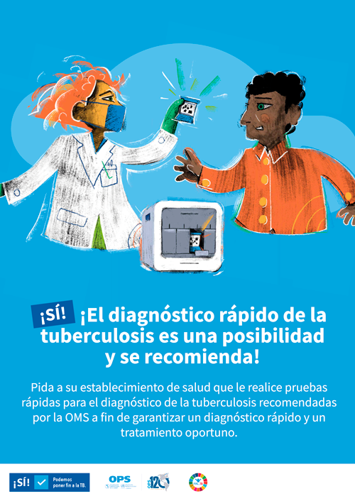 Colección de afiches: ¡Sí! ¡Podemos poner fin a la TB!