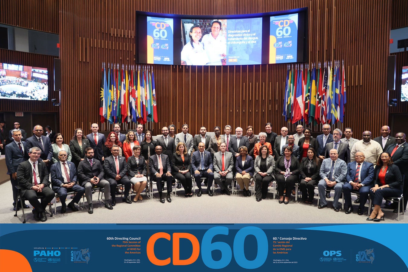 Delegaciones de las Américas en el 60o Consejo Directivo