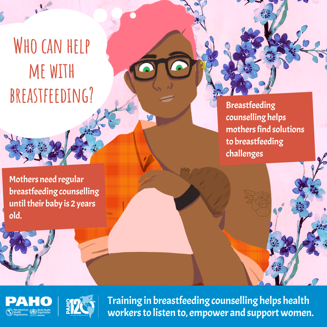 World Breastfeeding Week 2022: Step up for Breastfeeding - PAHO/WHO