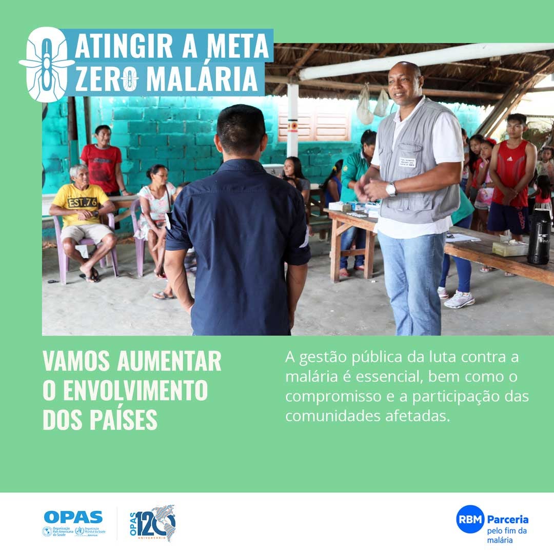 Cartão de Redes Sociais 2 - Dia da Malária nas Américas 2022