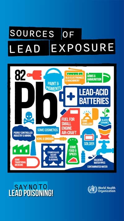 Lead Poisoning Prevention Week - 2013, Lead