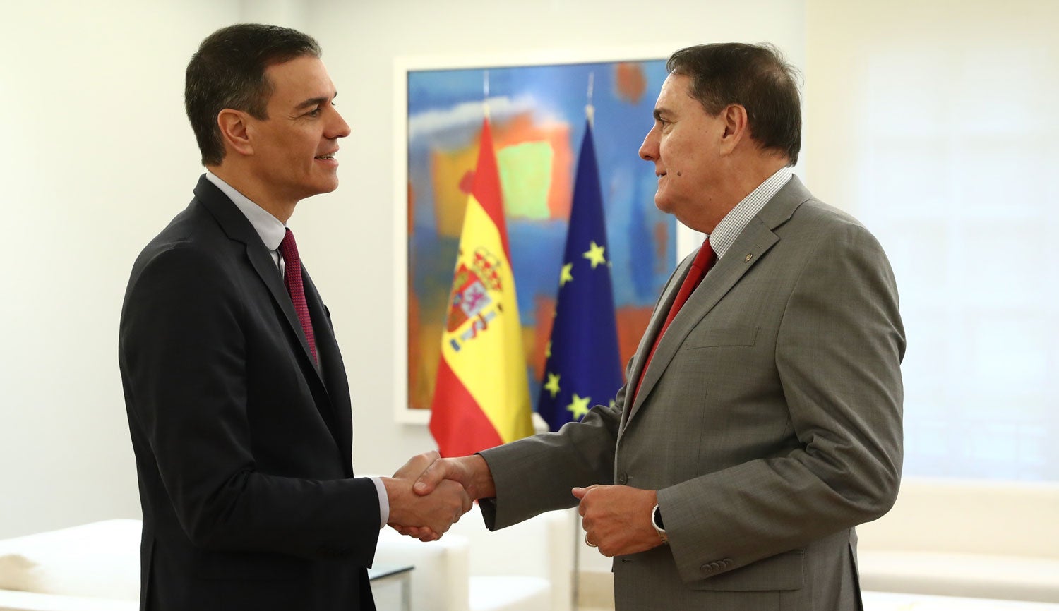 PAHO Director Meets The President Of The Government Of Spain, Pedro ...