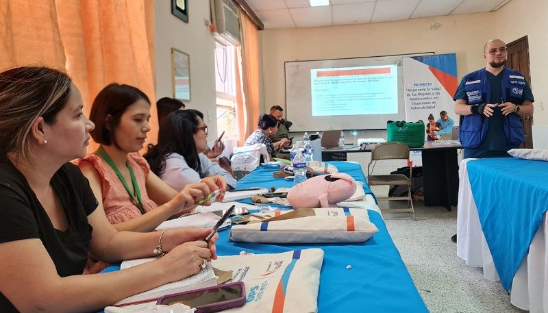 Taller cero muertes maternas en Intibucá