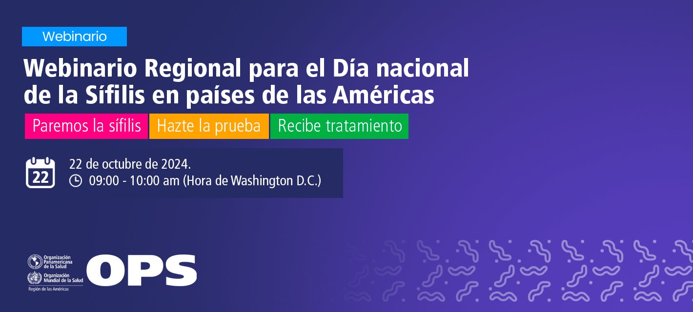 invitación webinario regional para el día nacional contra la sífilis