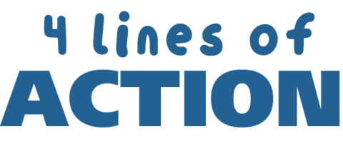 4 lines to action logo