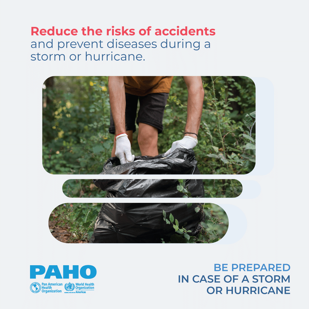 Avoid accidents in case of a storm - Keep your home's surroundings free of debris