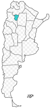 Mapa Tucumán