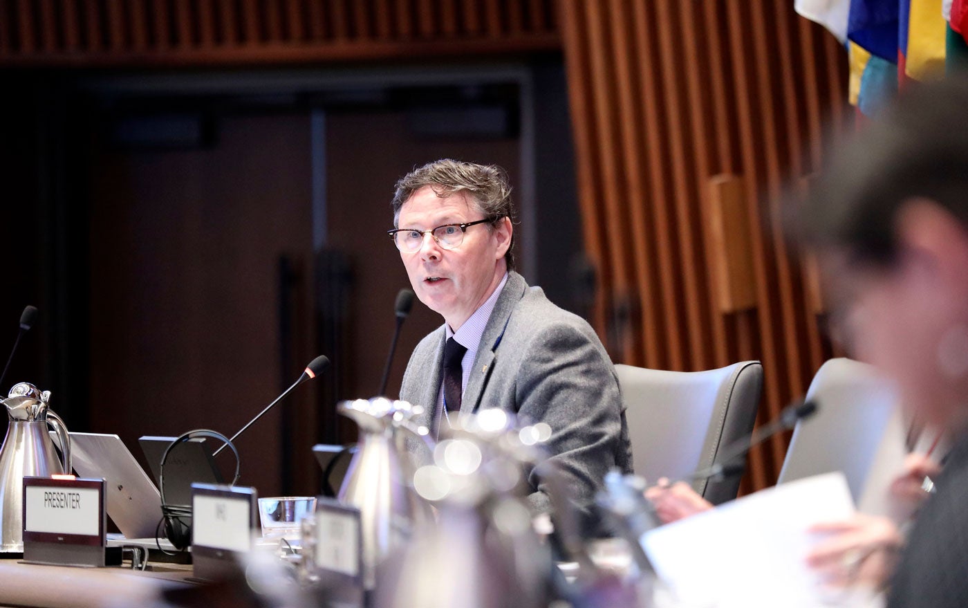 James Fitzgerald, Director of Health Systems and Services at PAHO.