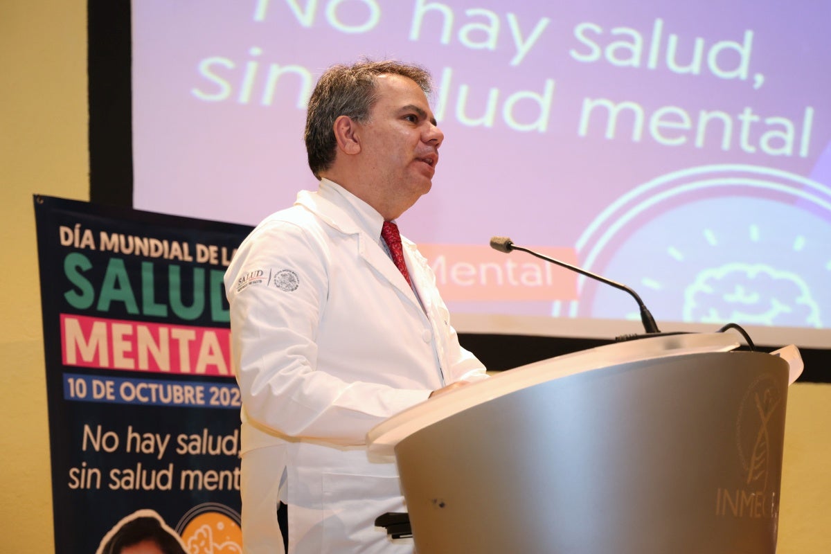 Director General del Instituto Nacional de Medicina Genómica (Inmegen), Jorge Meléndez Zajgla