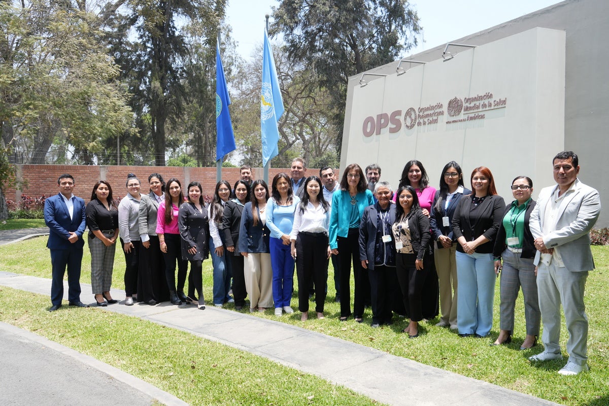 OPS/Luz Rospigliosi || Participantes del Taller sobre el uso del sistema de Inteligencia Epidémica de Fuentes Abiertas (EIOS) 