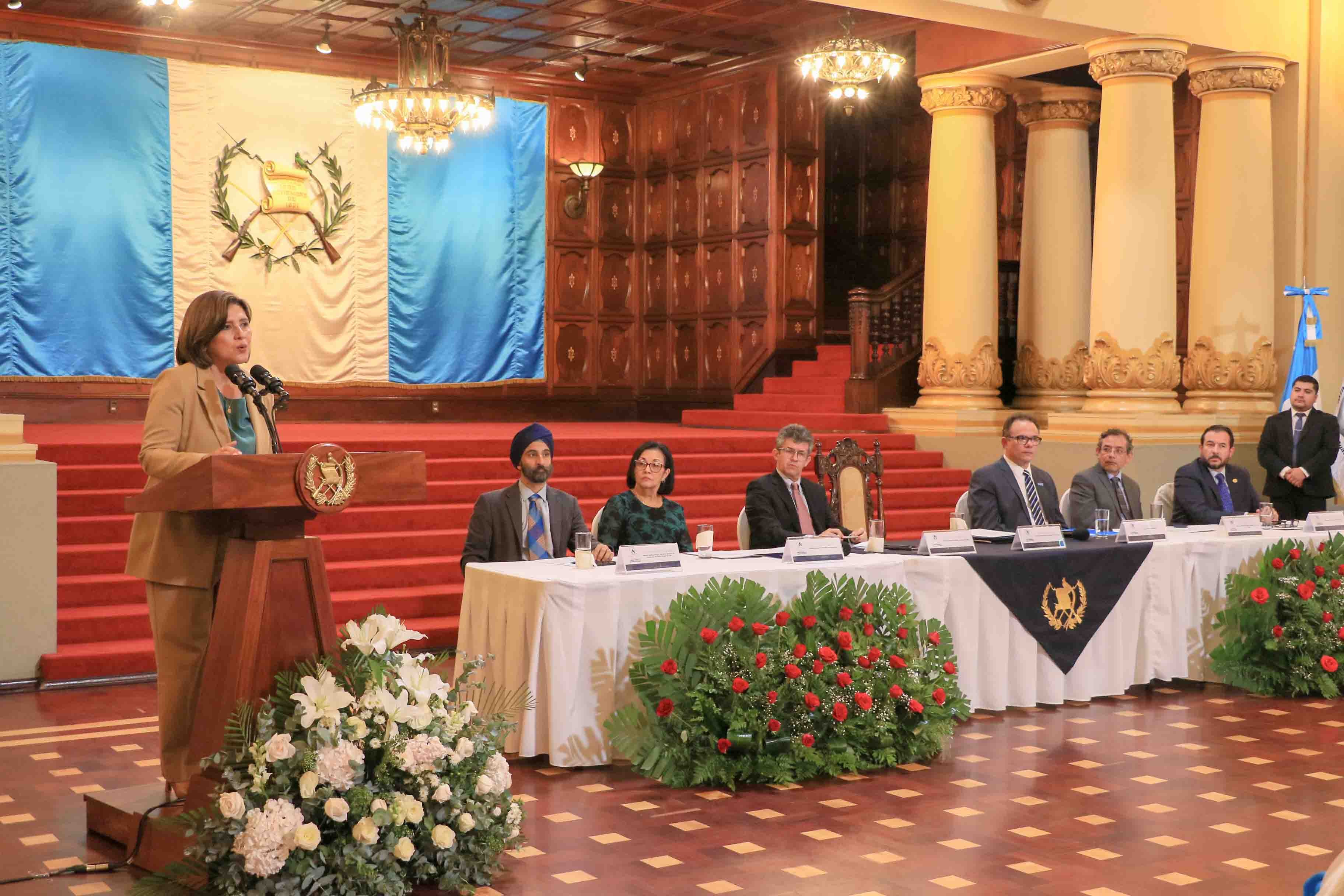 Vicepresidenta de Guatemala, Karin Herrera