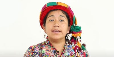 Health promoter and indigenous Mayan leader's vision of communicable diseases