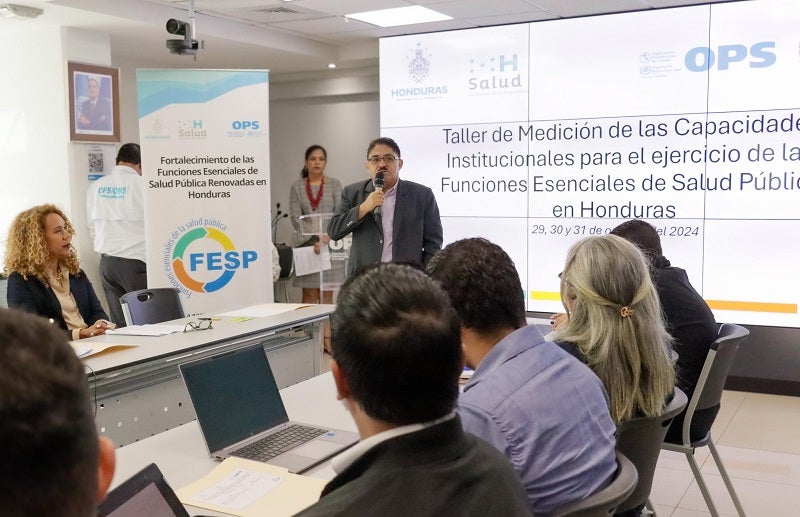 "Director de UPEG da la bienvenida a la medición de las FESP en Honduras""