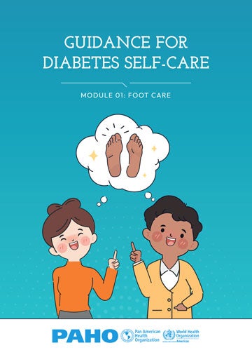 Cover Diabetes Self-Care Guidelines. Module 1: Foot Care