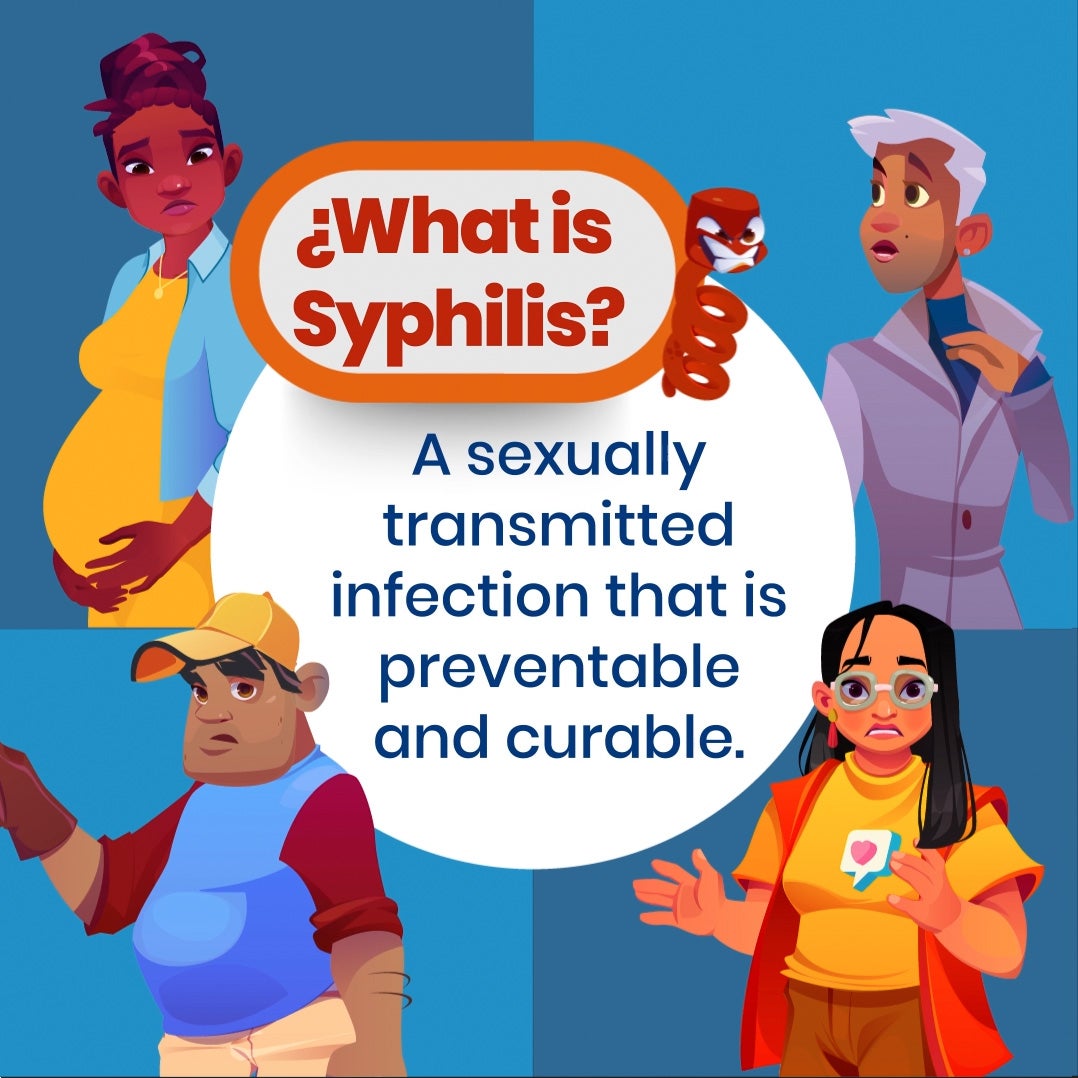 Stop Syphilis campaign materials