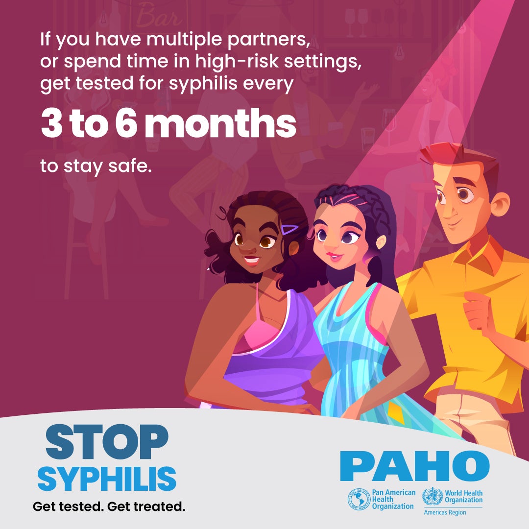 Stop Syphilis campaign materials