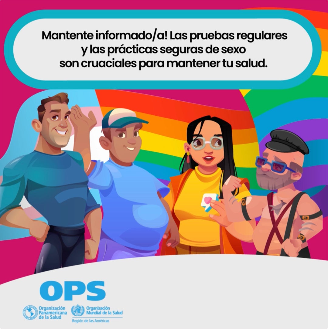 Material de comunicación Campaña Paremos la sífilis 