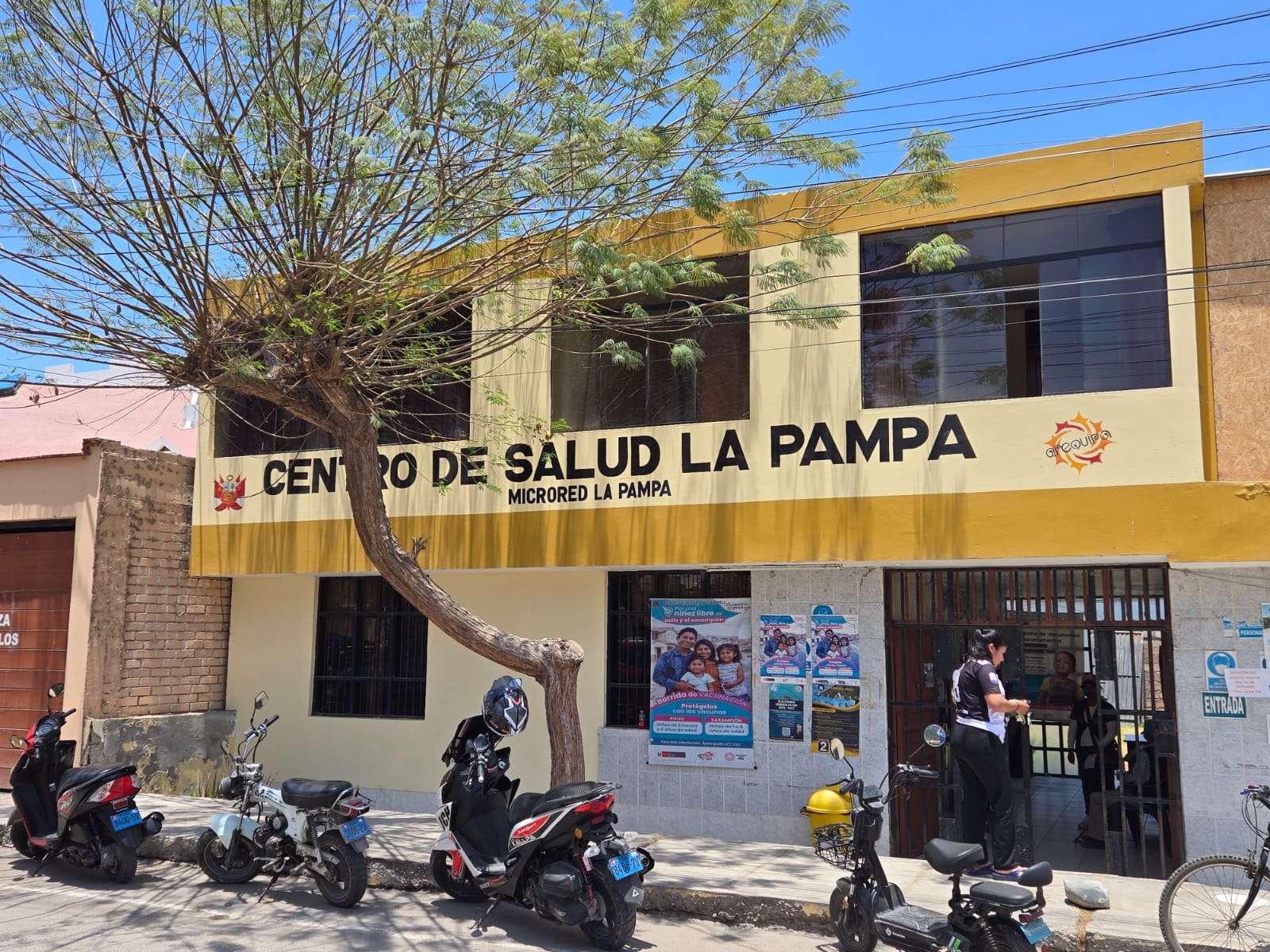 OPS/ Centro de Salud La Pampa, Camaná, Arequipa – Perú.