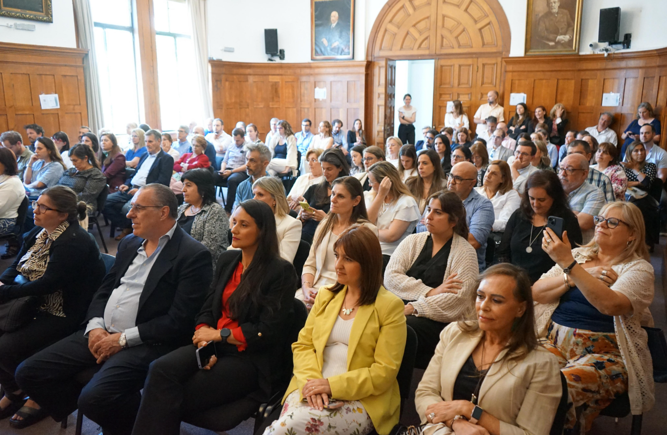 publico en actividad rehabilitacion