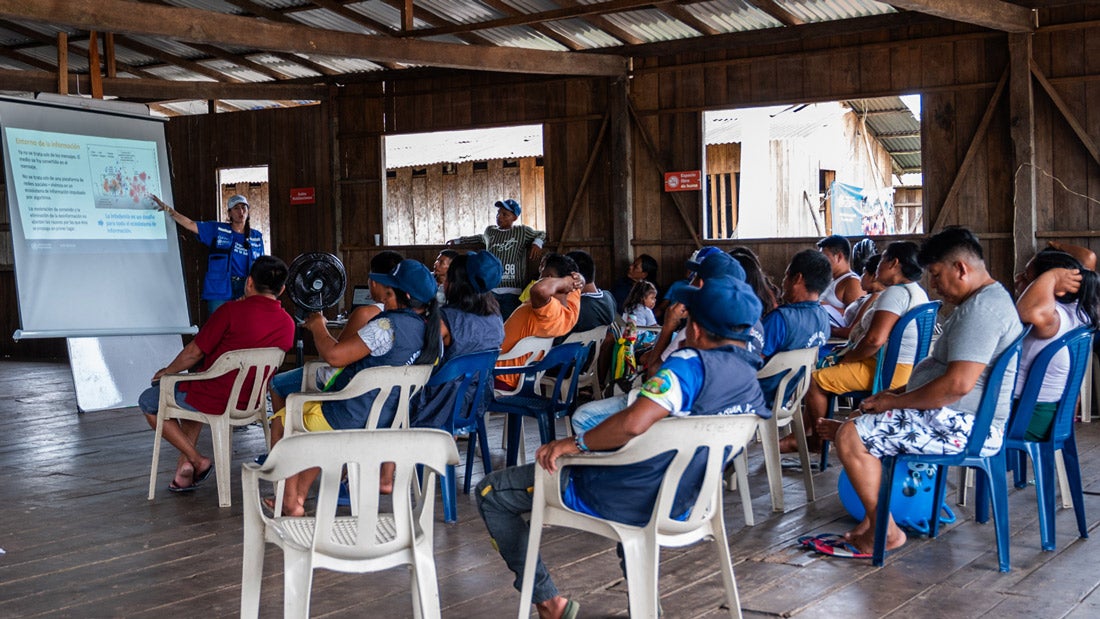 Taller de Comunicación de riesgos y Participación Comunitaria