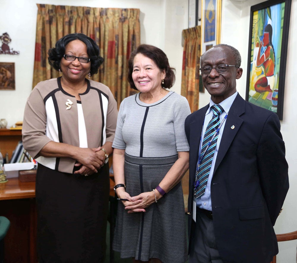 First Lady of Guyana, Sandra Granger, to support her adolescent, women and child health initiatives