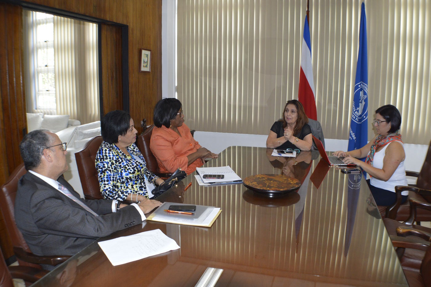 Reunión OPS, Ministra de Salud de Costa Rica