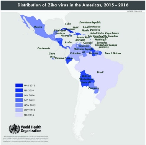 Global Situation Report on Zika: February 5th 2016