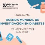 Lanzamiento de la Agenda Mundial de Investigación en Diabetes