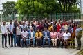 Groupes d'etudiants en pharmacie a l'universite d'etat d'Haiti