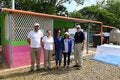 Representante de Guatemala visita proyecto de viviendas saludables en Camotán, Chiquimula