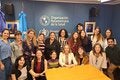 Foto grupal de todos los participantes de la reunión