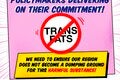 Let’s Talk About Trans Fats! And Why They Need to Go campaign flyer