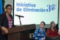 Fotografia de la prticipación de la subdirectora de la OPS en Misión de Alto Nivel organizada por la Organización Panamericana de la Salud (OPS) y el Ministerio de Salud (MINSA) de Panamá, con el objetivo de analizar el progreso de la Iniciativa de Eliminación de Enfermedades Transmisibles, elaborar y presentar el Plan Nacional de Eliminación 2025-2030.