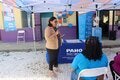 Inauguration of the water fountain at St Luke Methodist School, in Belize