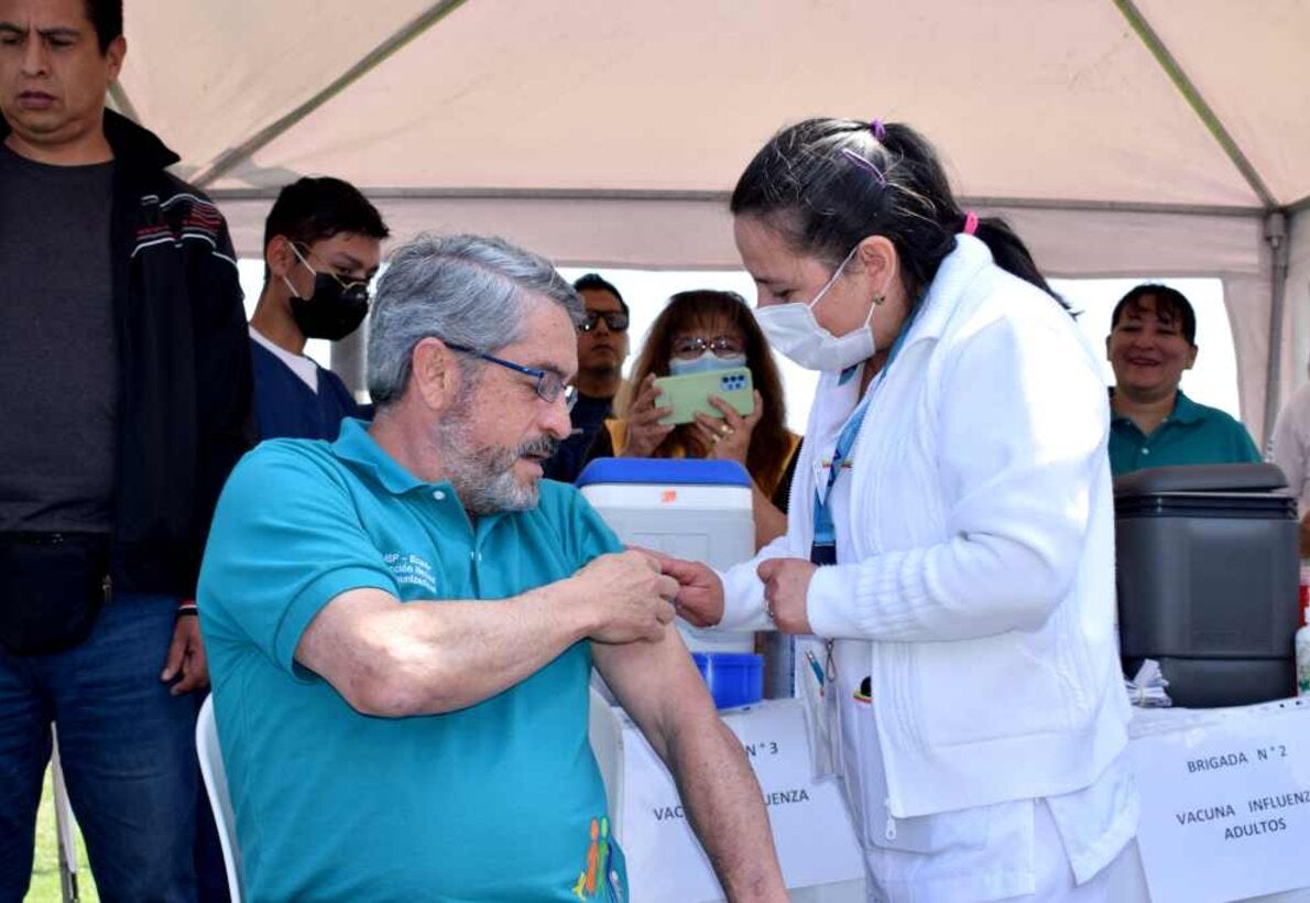 Ecuador Lanzamiento de la Campaña Nacional contra la Influenza 2022