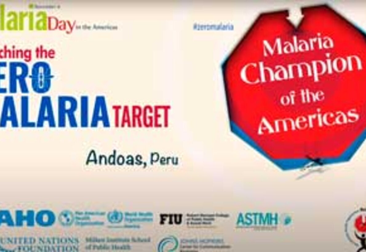 Malaria Champions in the Americas 2021 - Andoas, Peru