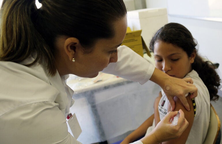 Vacunación de niñas