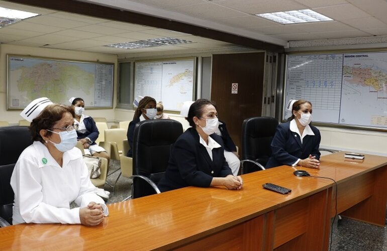 Día de la enfermería en Cuba durante la pandemia