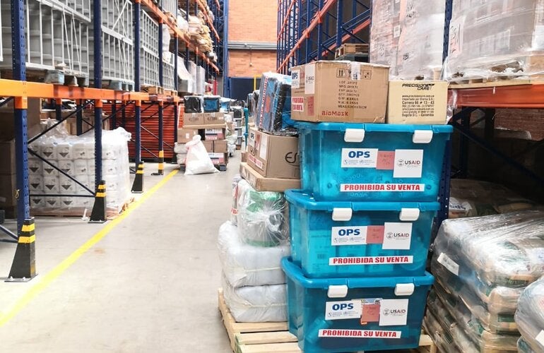 OPS entrega kits a 50 hospitales del país para contribuir a la salud materna y nutricional 