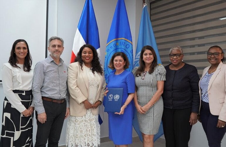 OPS/OMS República Dominicana recibe a la magister Alba María Ropero Álvarez como nueva Representante