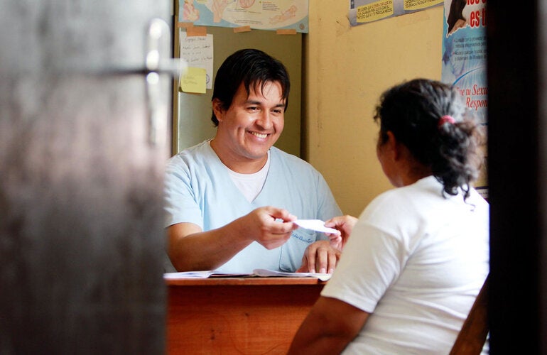 Patient receives prescription