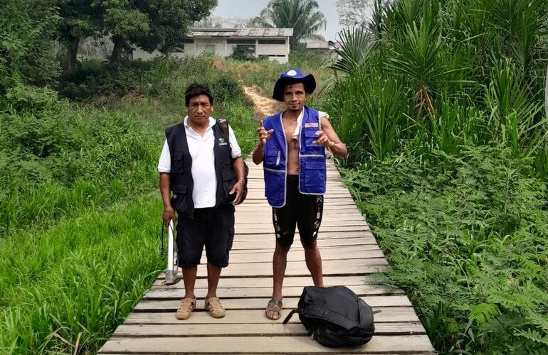 OPS / Agentes comunitarios en Puerto Maldonado, Madre de Dios, Perú 