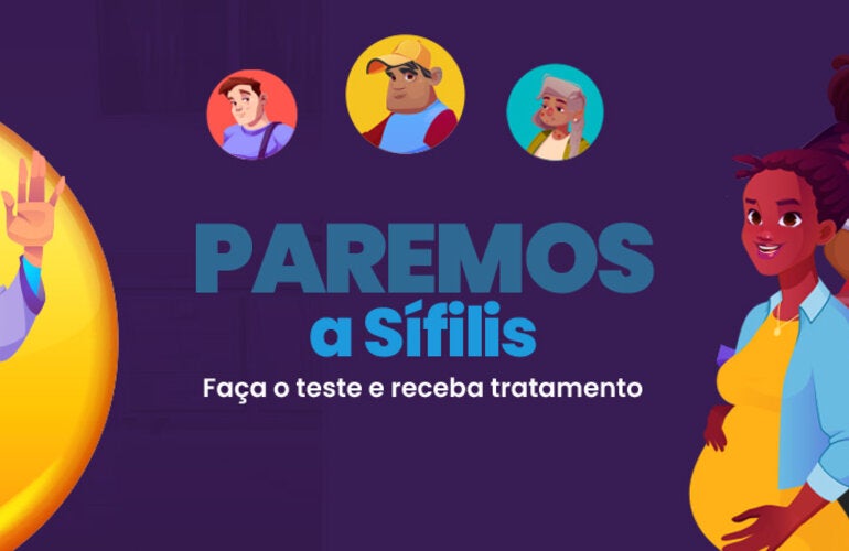 Paremos a Sífilis header