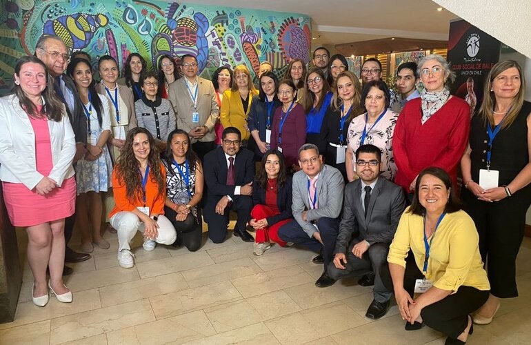 Encuentro internacional que reunió a Bolivia, Chile, Colombia, Ecuador, Perú y Venezuela 