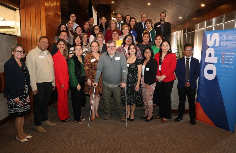 Foto de grupo, participantes al taller