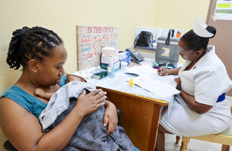 Belize malaria health care services