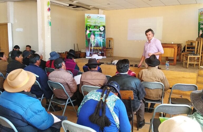 Cooperación técnica de PANAFTOSA-OPS/OMS para el control y erradicación de la brucelosis y tuberculosis bovina en Bolivia