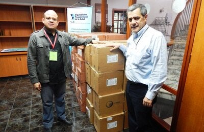 OPS/OMS Venezuela entrega medicamentos antimaláricos 