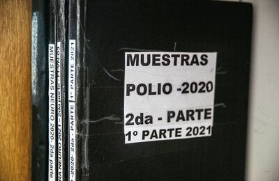© OPS/OMS Argentina, Instituto Malbrán, 2021. Erradicación de la polio salvaje en las Américas. FOTO: Belén Grosso.